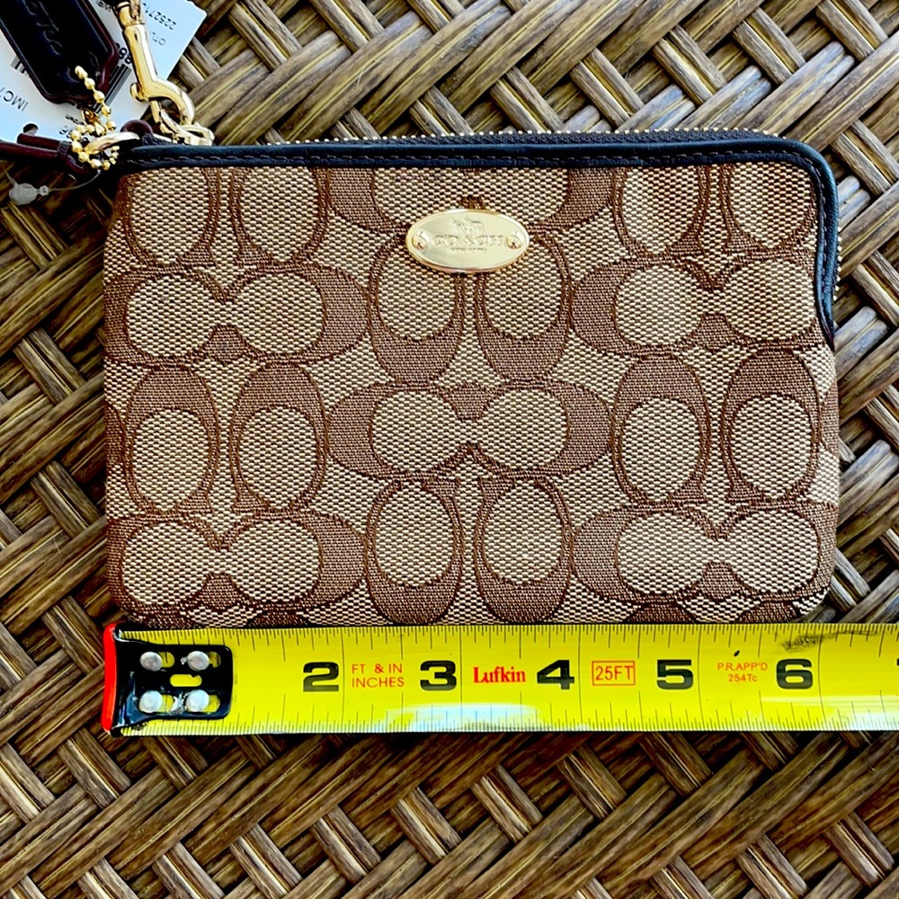 Coach small wristlet